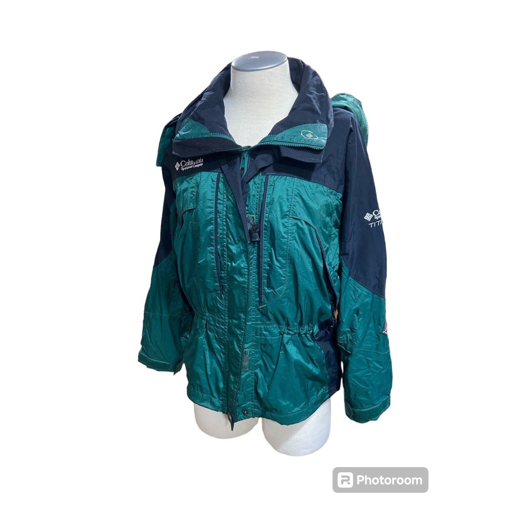 Columbia Sportswear Titanium Jacket Women's Medium Green